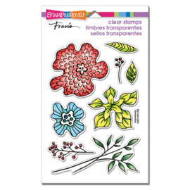 SSC1424 Stampendous Perfectly Clear Stamps Floral Parts