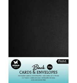SL-CO-CE07 - SL Cards & Envelopes Black Consumables nr.07