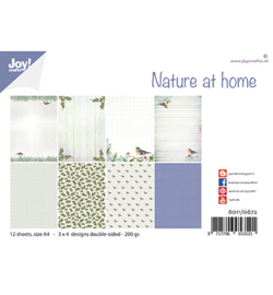 6011/0672 Joy!Crafts Papierset Design Nature at home