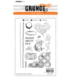 SL-GR-STAMP206 - Elements love Grunge Collection nr.206