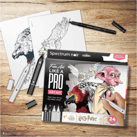 981007 Creativ Company Hobbyset Illustratie, Harry Potter: Magische metgezellen , diverse kleuren