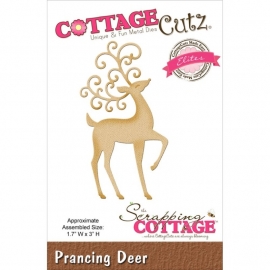 118639 CottageCutz Elites Die Prancing Deer
