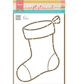 PS8103 Marianne Design Craft stencils, Stocking by Marleen