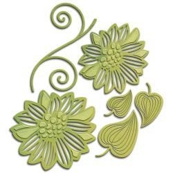 S4533 Spellbinders Shapeabilities Dies Romantic Blooms 2