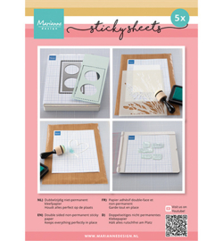 LR0048 Marianne Design Sticky sheets