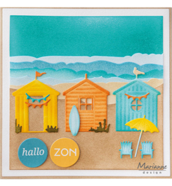 LR0662 Marianne Design creatables Beach Houses set