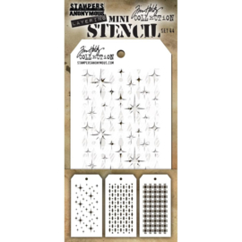 610816 Tim Holtz Mini Layered Stencil Set #44