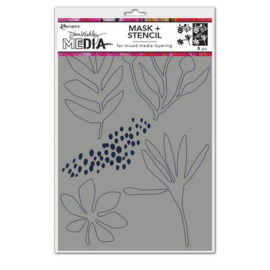 MDS77732 Ranger Dina Wakley Media Stencils Things That Grow