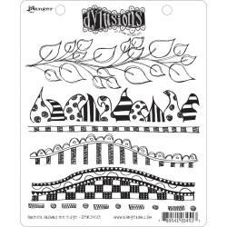 222422 Dyan Reaveley's Dylusions Cling Stamp Further Around The Edge