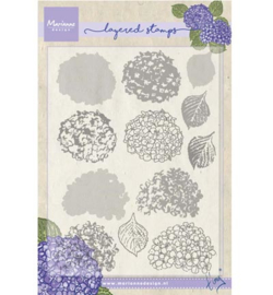 TC0854 Marianne Design Tiny's hydrangea (layering)