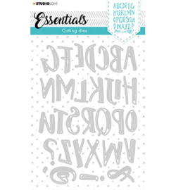 STENCILSL391 	StudioLight Cutting Die Alphabet Mixed Media Essentials nr.391