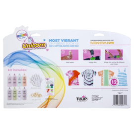 667086 Tulip One-Step Tie-Dye Kit Unicorn