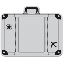 HA-CG508 Hero Arts Cling Stamps Big Suitcase