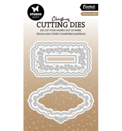 SL-ES-CD1018 StudioLight SL Cutting Die Fanciful labels Essentials nr.1018