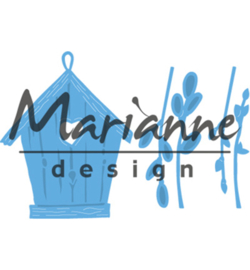 LR0515 Marianne Design Creatables  Willow cats & birdhouse