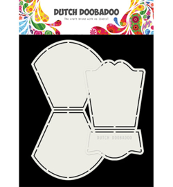 470.713.762 Dutch DooBaDoo Card Art Wobble Los 2 delig A5