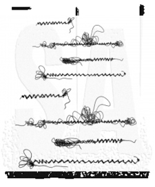 CMS 365 Tim Holtz Cling Stamps Stitches  7"X8.5"