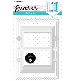 SL-ES-CD125 Cutting Die Storybook folder cardshape Essentials nr.125