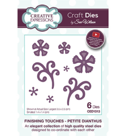 CED1513 The Finishing Touches Collection Petite Dianthus