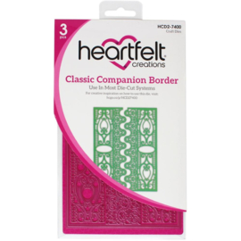 HCD27400 Heartfelt Creations Cut & Emboss Dies Classic Companion Border