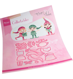 COL1518 Collectables  Christmas Elves by Eline & Marleen