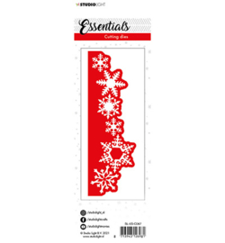 SL-ES-CD67 - SL Cutting Die Christmas Snowflakes edge Essentials nr.67