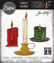 666331 Thinlits Colorize by Tim Holtz Candleshop
