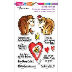 552969 Stampendous Perfectly Clear Stamps Gorilla Love