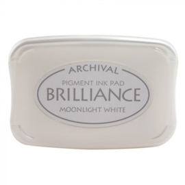 BR1-80 Brilliance ink pad moonlight white