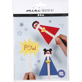 977220 Creativ Company Mini Creatieve Set, ijsstokjes figuur