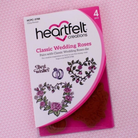 **Heartfeld Creations stempel Classic Wedding Roses