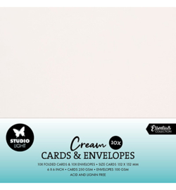 SL-CO-CE10 - SL Cards & Envelopes Creme Consumables nr.10