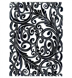 UMFEATHBACK           Stempel Feather Swirl