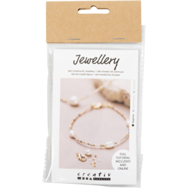 970860 Creativ Company Mini Hobbyset Sieraden, Armband en ketting met sluiting