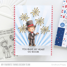 YUZU-006 My Favorite Things You Make My Heart Go Boom Clear Stamps
