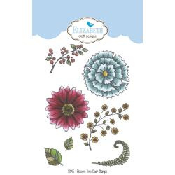 CS043 Elizabeth Crafts Clear Stamps Blossom Time