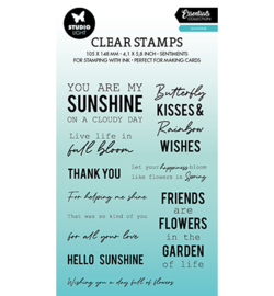 SL-ES-STAMP387 Sunshine sentiments Essentials nr.387