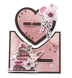 SL-ES-CD449 - Heart card shape Essentials nr.449