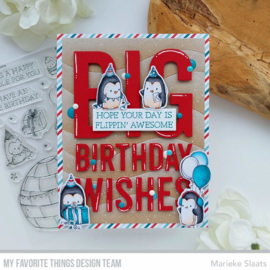 RAM-023 My Favorite Things Happy Waddle Clear Stamps