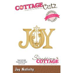 086096 CottageCutz Elites Dies Joy Nativity 3.5"X2.2"