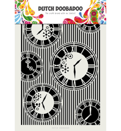 470.715.814 Dutch DooBaDoo Mask Art Clocks Stripes