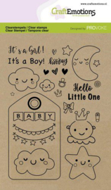 130501/2502 CraftEmotions clearstamps A6 Baby Provoke
