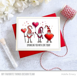 CS-642 My Favorite Things Love You Gnome Matter What Clear Stamps