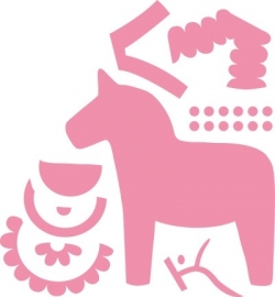 COL1371 Collectables - Eline's Dala Horse