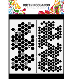 470.784.052 Dutch DooBaDoo Mask Art Slimline Honeycomb