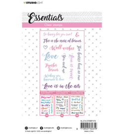 SL-ES-STAMP179 Sentiments/Wishes - Love Essentials nr.179