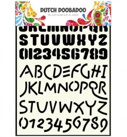 470.455.005 Dutch Stencils Dutch Stencil Art Alphabet 4