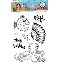 ABM-SFT-STAMP13 StudioLight ABM Clear Stamp Sea creatures So-Fish-Ticated nr.13