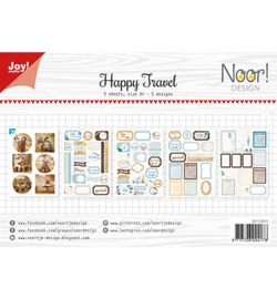6011/0411 Labelvellen/knipvel Noor Happy Travel