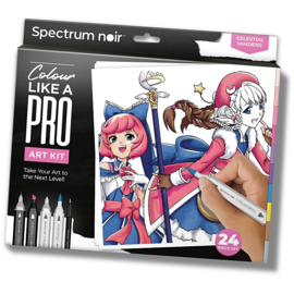 981012 Creativ Company Hobbyset Illustratie, Celestial Maidens, diverse kleuren